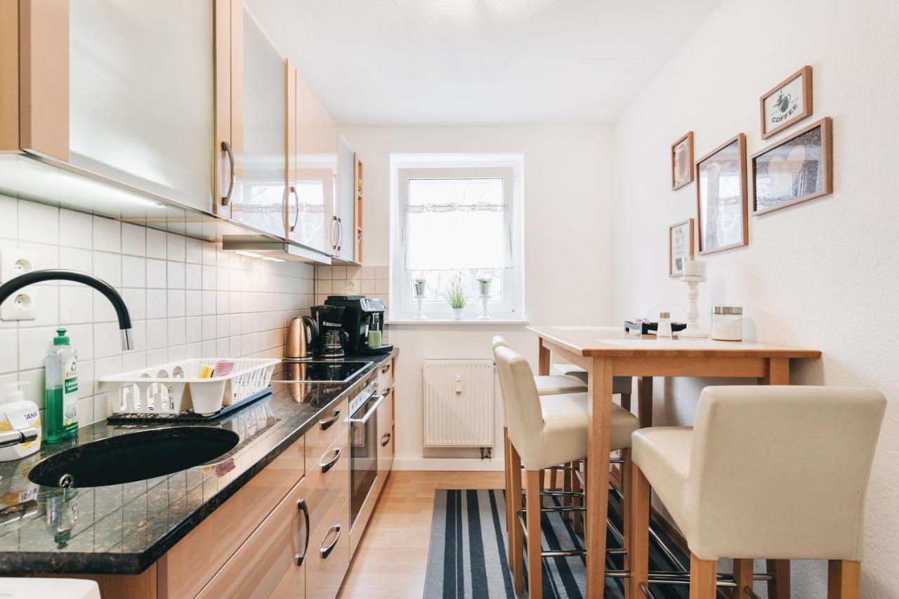 Schlummi gemütliche zentrale&saubere Wohnung Dresden Exterior foto